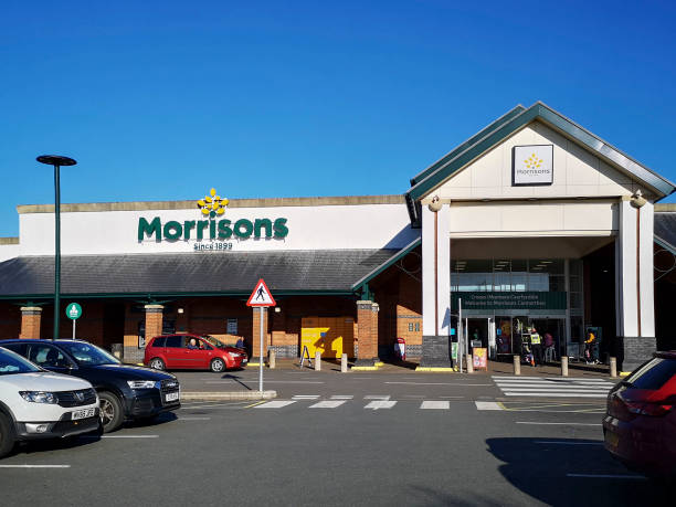 Wm Morrison Supermarket - UK stock photo