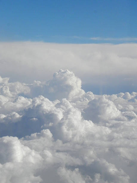 Wolkenlandschaft stock photo