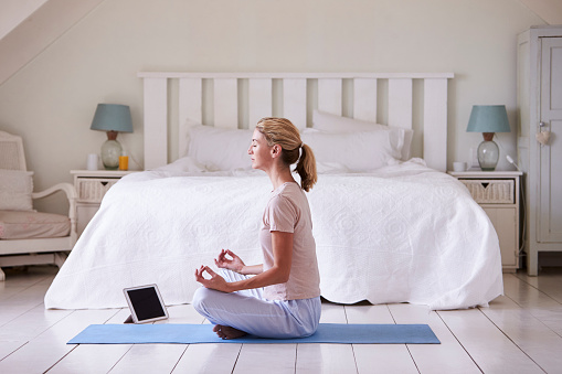 Try meditation apps and podcasts for your daily meditation