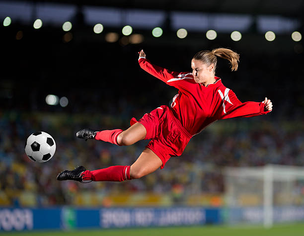 Women's Soccer stock photo