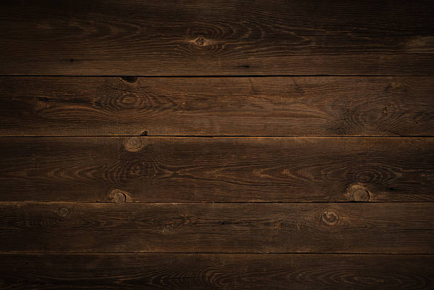 wood desk plank to use as background or texture - mörk bildbanksfoton och bilder