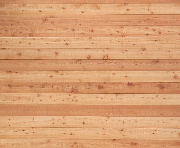 Wood Siding stock photo