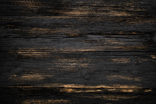 Wooden dark background stock photo