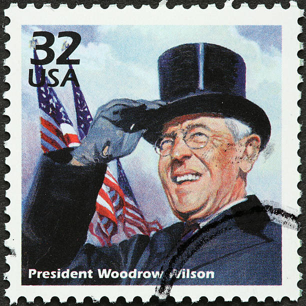 Woodrow Wilson stock photo