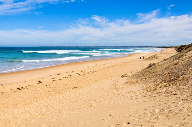 Woolamai Surf Beach - Phillip Island stock photo