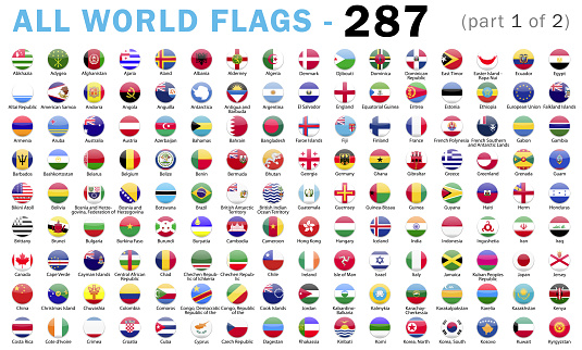 All World Flags - part 1 of 2