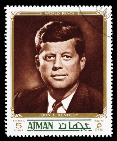 Sacramento, California, USA - December 24, 2008: A 1972 Ajman postage stamp in the \