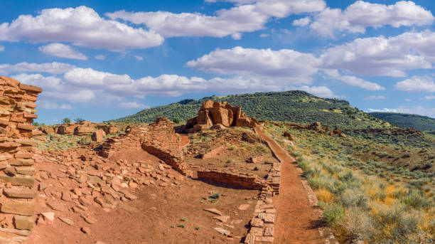 Wupatki Pueblo stock photo