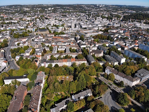 Wuppertal aerial view