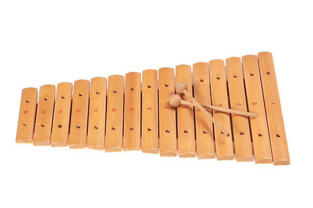 xylophone stock photo