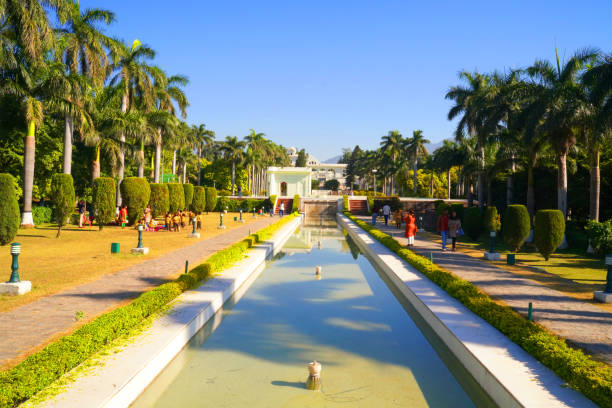 Yadavindra Gardens, also known as Pinjore Gardens Yadavindra Gardens, also known as Pinjore Gardens. haryana stock pictures, royalty-free photos & images