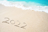 istock 2022 year on the sea shore 1354390929