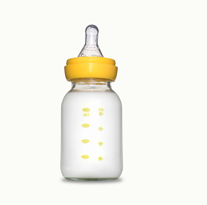Download Yellow Baby Bottle With Formula Stock Photo Download Image Now Istock Yellowimages Mockups