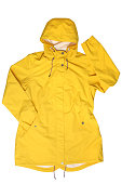 istock Yellow hooded raincoat 1263674333