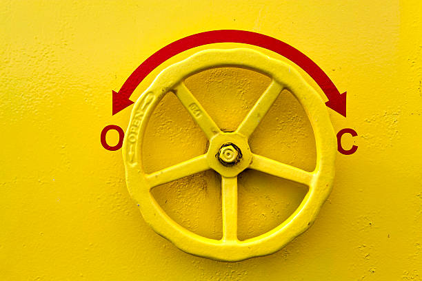 Yellow Wheel stock photo