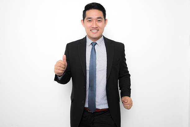 Young Asian businessmen stock photo