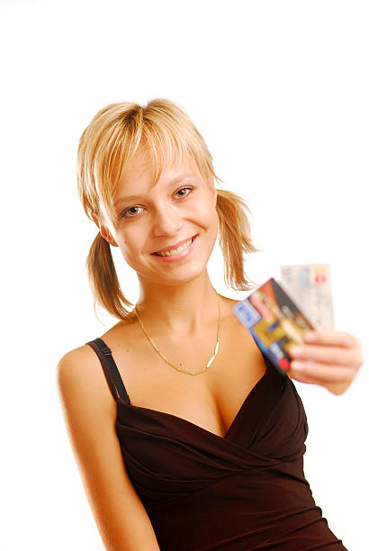 Young attractive girl stock photo