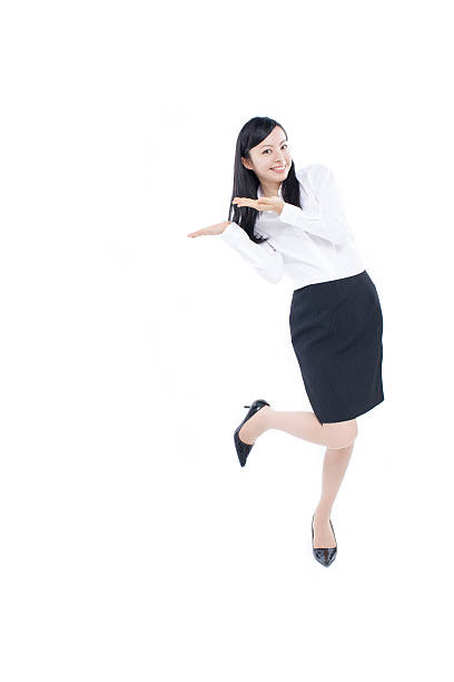 young business woman stock photo