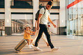 istock Young Family Having Fun Traveling Together 1357530144