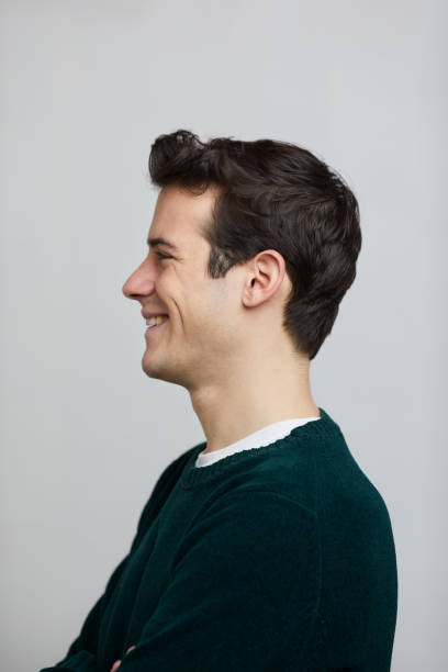 Young man portrait stock photo