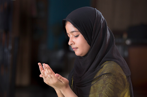 Young Muslim Woman Praying Stock Photo Download Image Young Muslim Woman Praying Stock Photo Download Image