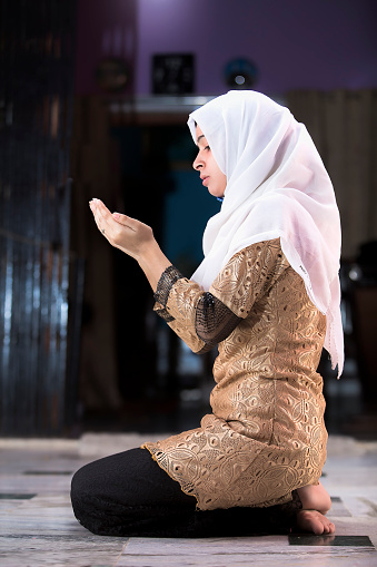 Young Muslim Woman Praying Stock Photo Download Image Young Muslim Woman Praying Stock Photo Download Image