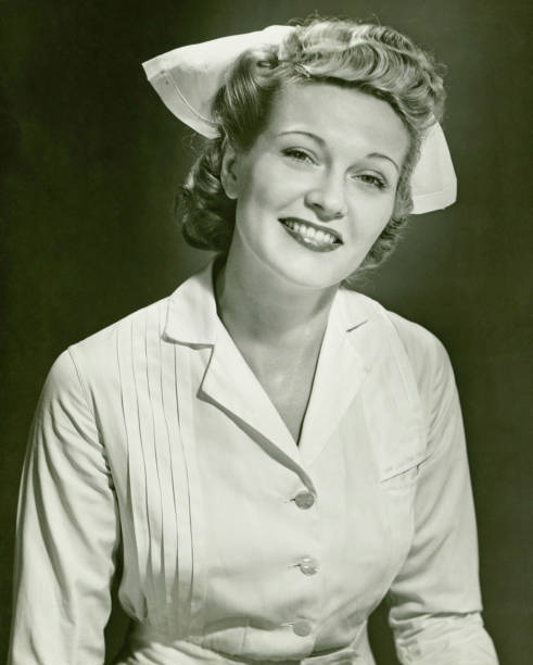 Vintage Photograph Of A Nurse 