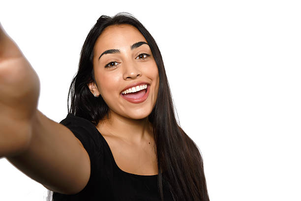 Woman Taking A Selfie Free Stock Photo - Public Domain 