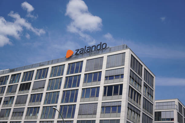 Zalando headquarters in Berlin, Germany  zalando stock pictures, royalty-free photos & images