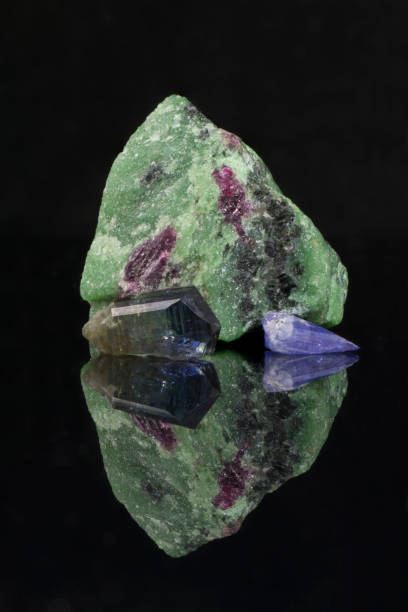 Zoisite Zoisite specimens zoisite stock pictures, royalty-free photos & images