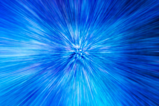 Zoom Blurred Blue Light Abstract Background Stock Photo Zoom Blurred Blue Light Abstract Background Stock Photo