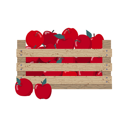 RED APPLES BOX