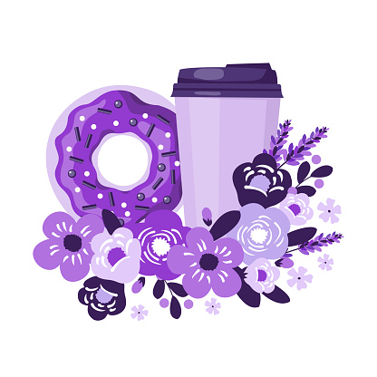 COFFEE DONUT FLOWERS