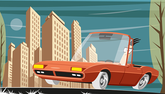 Easy editable urban 
and car vector illustration.
All elements was layered seperately...