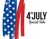istock INDEPENDENCE DAY SALE CARD 691464240