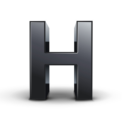 letter 3d illustration vector