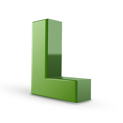 3d Green Letter L Stock Illustration Download Image Now 3d Green Letter L Stock Illustration Download Image Now