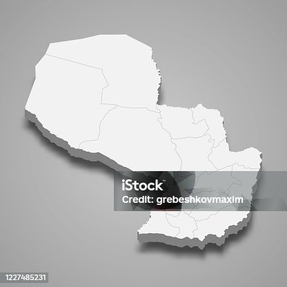 istock 3d map with borders 1227485231