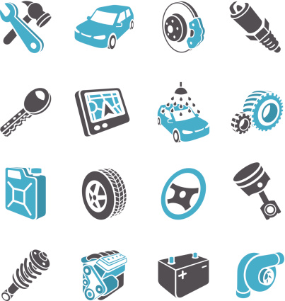 3d Transport Icons