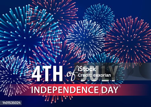 istock 4th of July Sparkling Fireworks 1401535024