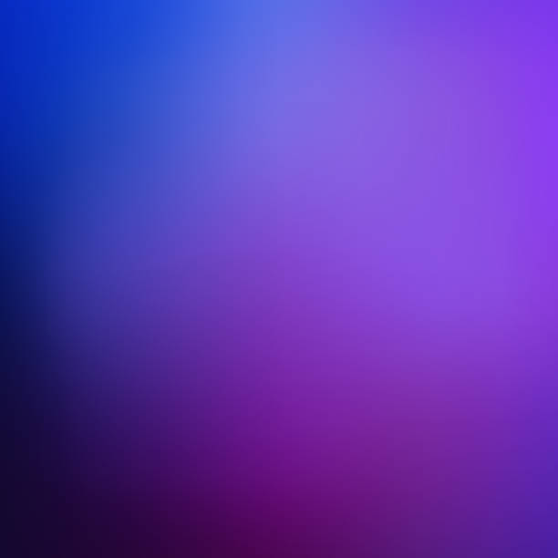 ilustrações de stock, clip art, desenhos animados e ícones de abstract background. blurred  dark blue and purple backdrop. smooth banner template. easy editable soft colored vector illustration. mesh gradient - roxo