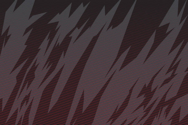Abstract background for fabric pattern, Cover template design. Tiger stripe background. Fabric textile pattern for soccer jersey, football kit, or sport uniform. Vector. Abstract background for fabric pattern, Cover template design. Tiger stripe background. Fabric textile pattern for soccer jersey, football kit, or sport uniform. Vector Illustration. soccer designs stock illustrations