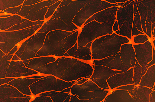 Abstract background magma