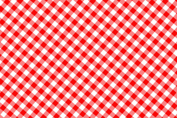 Abstract background texture. Abstract background. Texture for - plaid, tablecloths, clothes, shirts, dresses, paper, bedding, blankets, quilts and other textile products. Vector illustration. food backgrounds stock illustrations