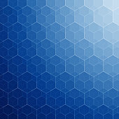 Abstract blue mosaic background with a space for your text. EPS 10 vector illustration, contains transparencies. High resolution jpeg file included(300dpi).