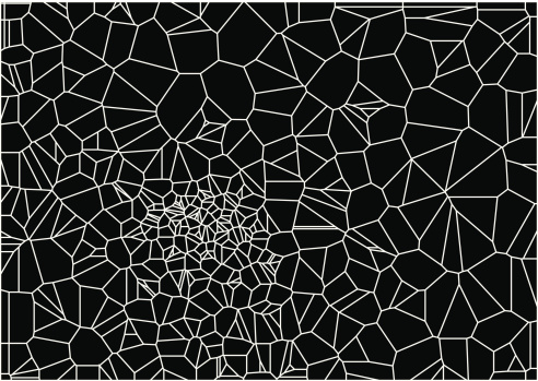abstract black and white net check pattern background