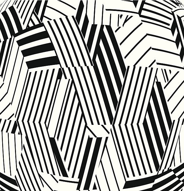 abstract black and white stripe pattern background for design