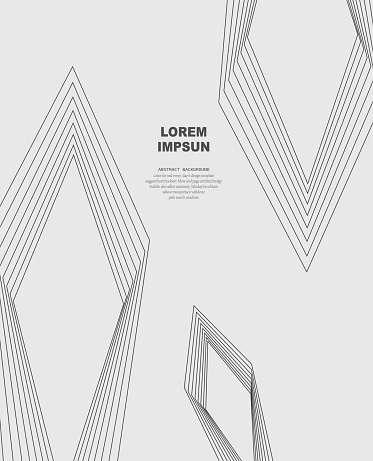 abstract black and white triangle geometric line  pattern design element background