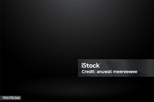 istock Abstract black background Gradient that looks modern 1155705365