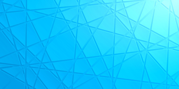 Abstract blue background - Geometric texture